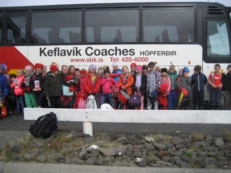 Skólahópar vor 2013